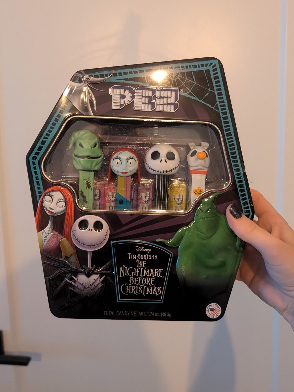 Nightmare Before Christmas PEZ And Magazine